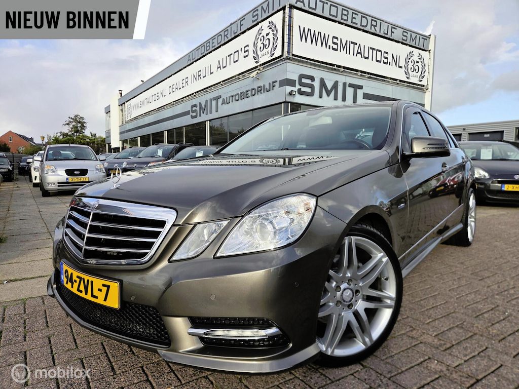 Mercedes-Benz E-klasse 200 CGI Avantg. Sport Nav/Leder/Trekhaak