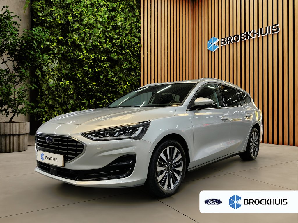 Ford Focus Wagon 1.0 EcoBoost Hybrid Titanium X | AGR Stoel | LED | Cruise | Stoel- stuurverw. | Carplay | Camera | PDC