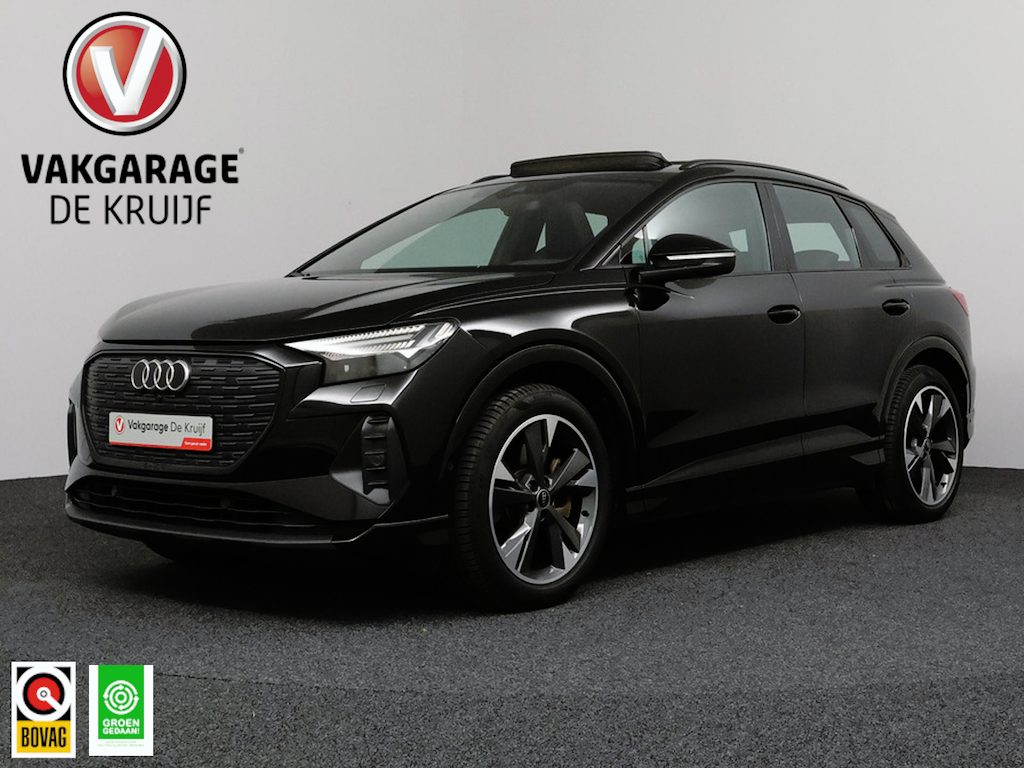 Audi Q4 e-tron 40 Advanced edition 77 kWh | SoH 95,3% | ACC | Camera | Panoramadak | S-Line Stoelen!