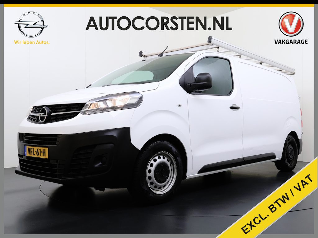 Opel Vivaro 1.5CDTI L2H1 3-Persoons Imperiaal Airco Pdc Cruise Control Regen-Lichtsensor Edition Betonplex Vloer Wandbetimmering Kasteninbouw Schuifdeur Achterdeuren 1e Eigenaar Origineel Nederlandse Auto