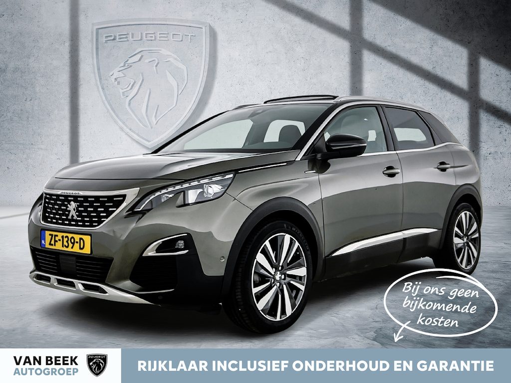 Peugeot 3008 180pk Automaat GT | Rijklaar | Panorama schuif- kanteldak | Trekhaak | Elek. kofferklep |