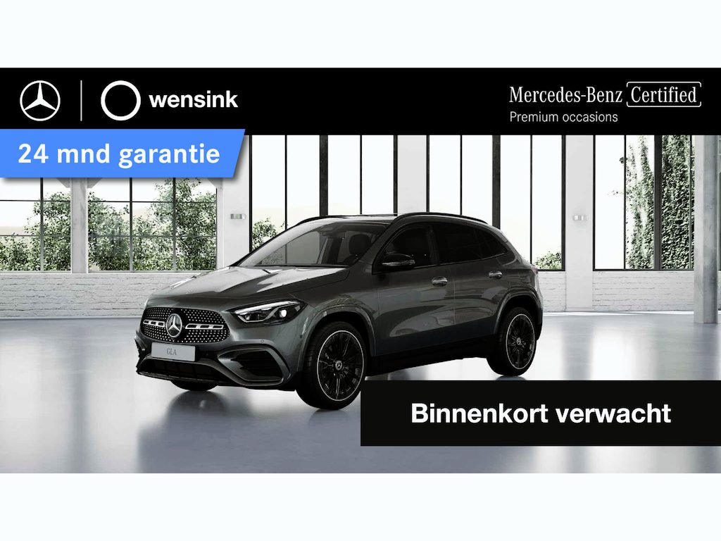 Mercedes-Benz GLA 180 AMG Line | Night | Memory | Panoramadak | Trekhaak | Multispaaks lichtmetalen velgen | Headup | Sfeerverlichting |