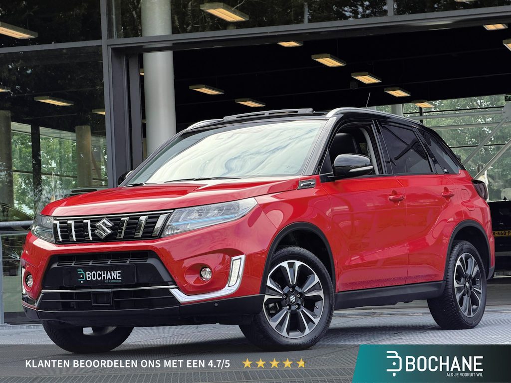 Suzuki Vitara 1.4 Smart Hybrid Style AllGrip 129PK | Schuifkanteldak | Trekhaak | Navigatie | Carplay | Achteruitrijcamera + sensoren | Adaptieve Cruise Control