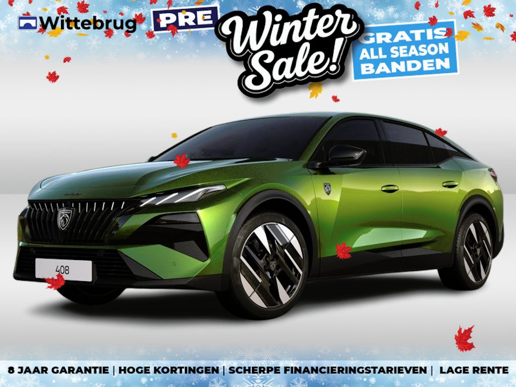 Peugeot 408 1.2 GT Hybrid 145 DIRECT RIJDEN - ALCANTARA - 8 JAAR GARANTIE