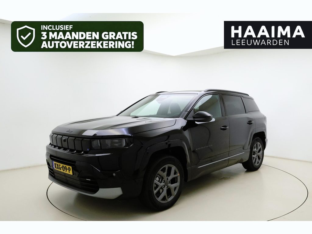 Jeep Compass 1.2 e-Hybrid Summit Automaat | Panoramisch Schuifdak | Navigatie | DEMO | 2+6 jaar garantie | Keyless | Camera
