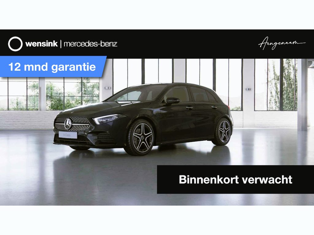 Mercedes-Benz A-klasse 180 Business Solution AMG | Night | Panoramadak | Memory | Keyless | Premium Sound | Multibeam | Sfeerverlichting |
