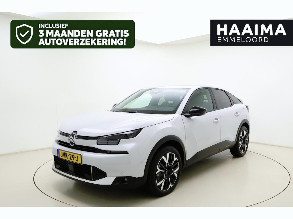 Citroën C4 1.2 Hybrid 145pk Max Automaat | Lederen bekleding | Keyless | Navigatie | Climate control | Camera | Stoelverwarming | Lichtmetalen velgen