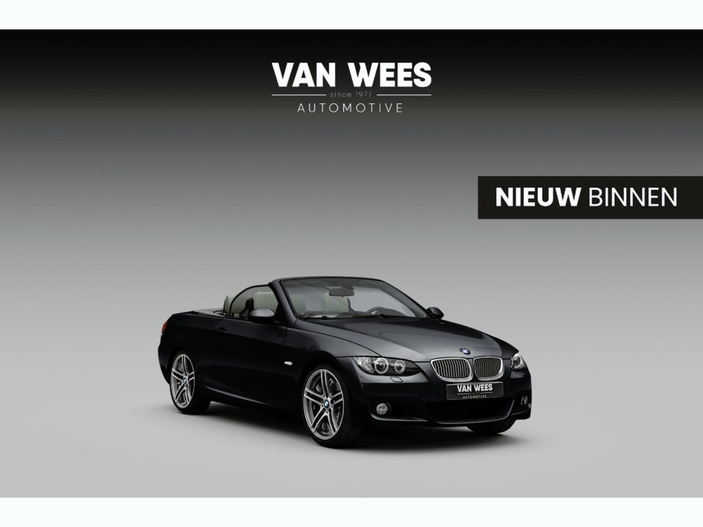BMW 3-Serie Cabrio 330i High Executive | M Sport | Cruise control | HiFi audio | Navigatie Professional | Bluetooth | Memory | Sportstoelen | Xenon | Shadow Line | PDC | Lichtpakket