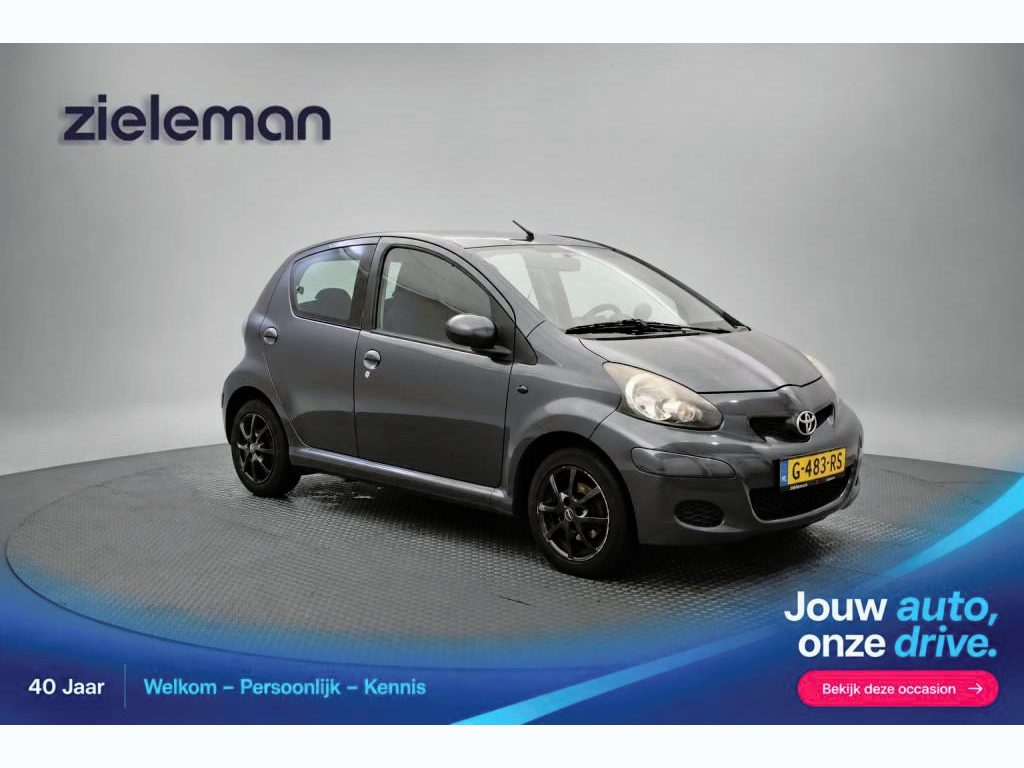 Toyota Aygo 1.0-12V Access 5 Deurs - Airco, Toerentalmeter, Nieuwe APK!
