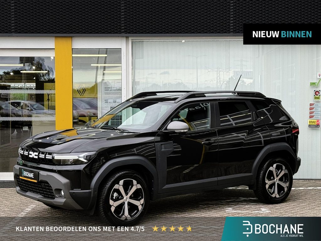 Dacia Duster 1.6 Hybrid 140 Journey | Rondomzicht camera | Stoel & stuur verwarming | Voorruit verwarming | DAB | Navigatie | Climate Control | LED |