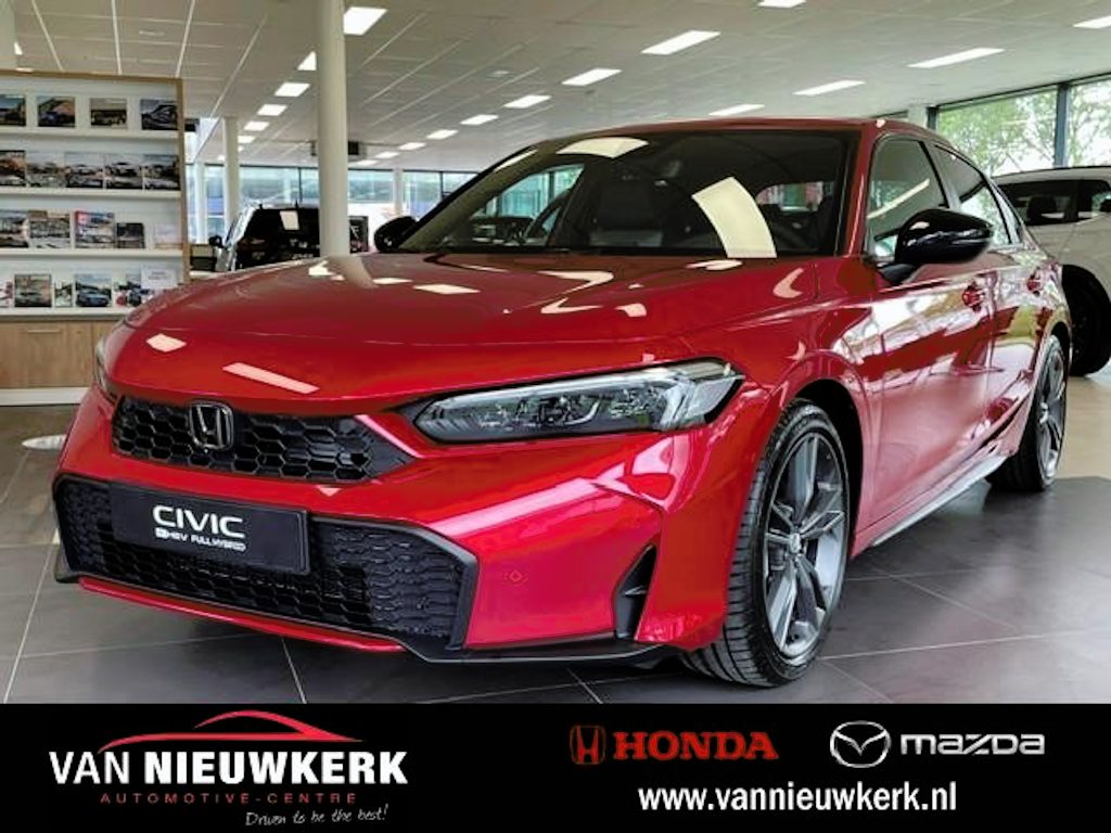 Honda Civic 2.0 HYBRID 184PK Automaat Sport | SUPER NETTO DEAL | Black Emblem Pack