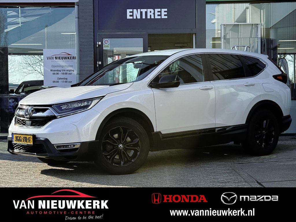 Honda CR-V 2.0 HYBRID 184pk Elegance Black edition | Leer | Camera | Carplay | Stoelverwarming | Climate |