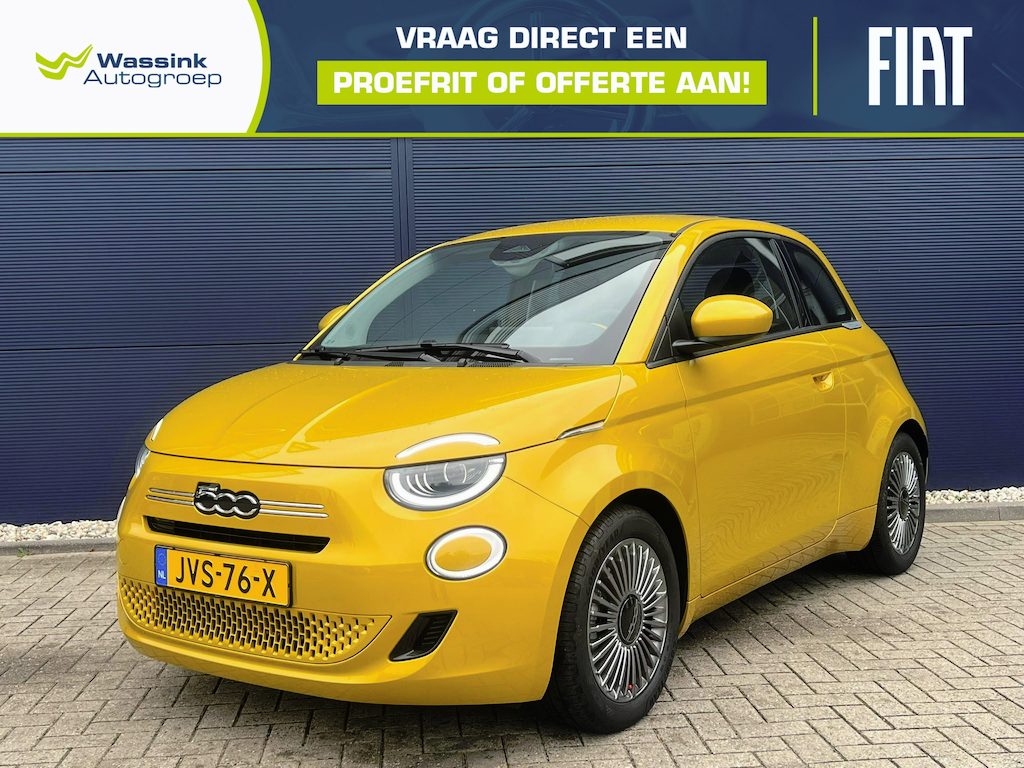 Fiat 500 1.0 Hybrid Torino Launch Edition | Apple Carplay/Android Auto | Climate Control | Cruise Control | Parkeerhulp | Lage kmstand!