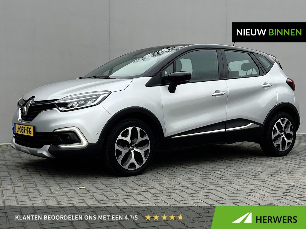 Renault Captur TCe 90 Intens / Dealer Onderhouden / Cruise Control / Navigatie / Bluetooth / Achteruitrij Camera / Keyless Entry / Dode Hoek Detectie /