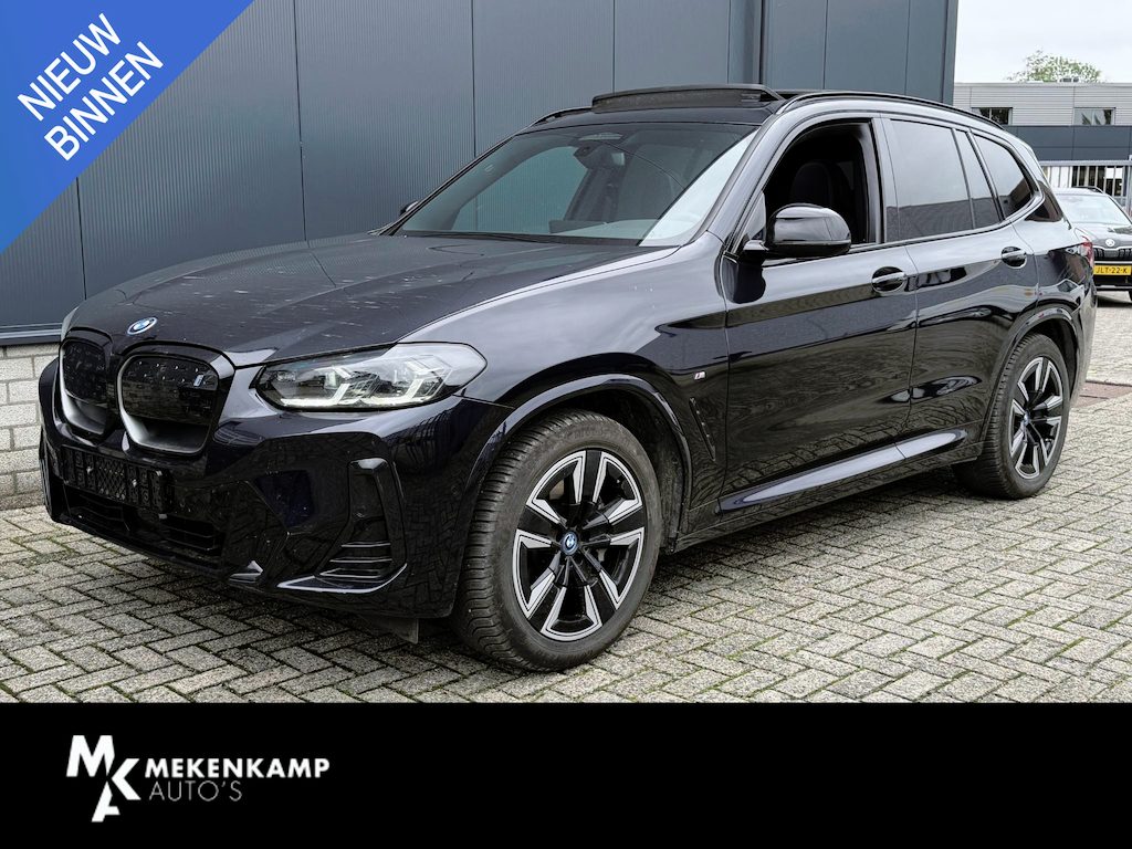 BMW iX3 Executive M Sport 80 kWh 19"/SOH 99,9%/Panoramadak/Leder + memory/Stoelverwarming/Dodehoek/Elektrische klep/Camera/Adaptieve cruise/Apple Carplay & Android Auto