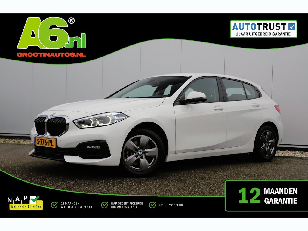 BMW 1-Serie 116i Lesauto ! Sportstoelen Navigatie LED Carplay Android Parkeersensoren Climate Cruise Control LMV