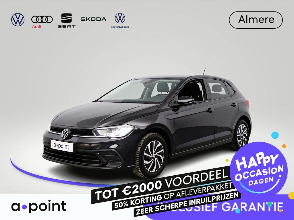Volkswagen Polo 1.0 TSI Life Edition 95 pk | Verlengde garantie | Navigatie | Parkeersensoren | Achteruitrijcamera | Adaptieve cruise control | Stoelverwarming | Apple carplay / Android auto | draadloze telefoonlader |