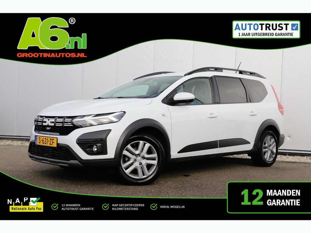 Dacia Jogger 1.0 TCe 100 ECO-G Expression 7p. 7 Persoons Carplay Android Navigatie Airco Cruise Control