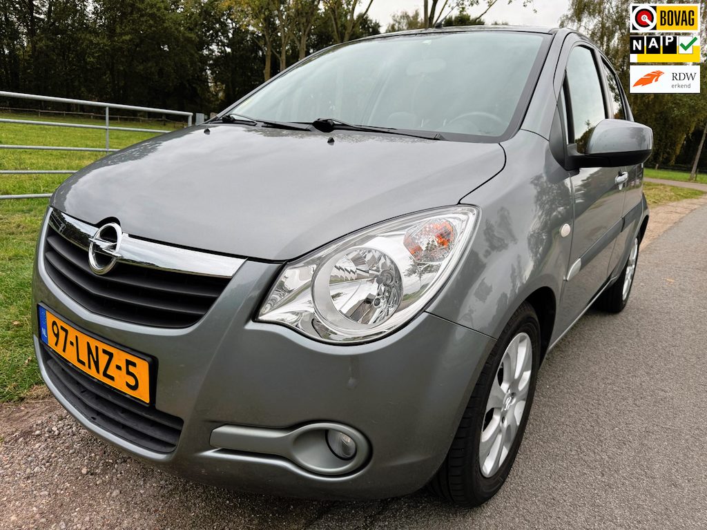 Opel Agila 1.2 Edition top onderhouden|CarPlay/Android auto|trekhaak