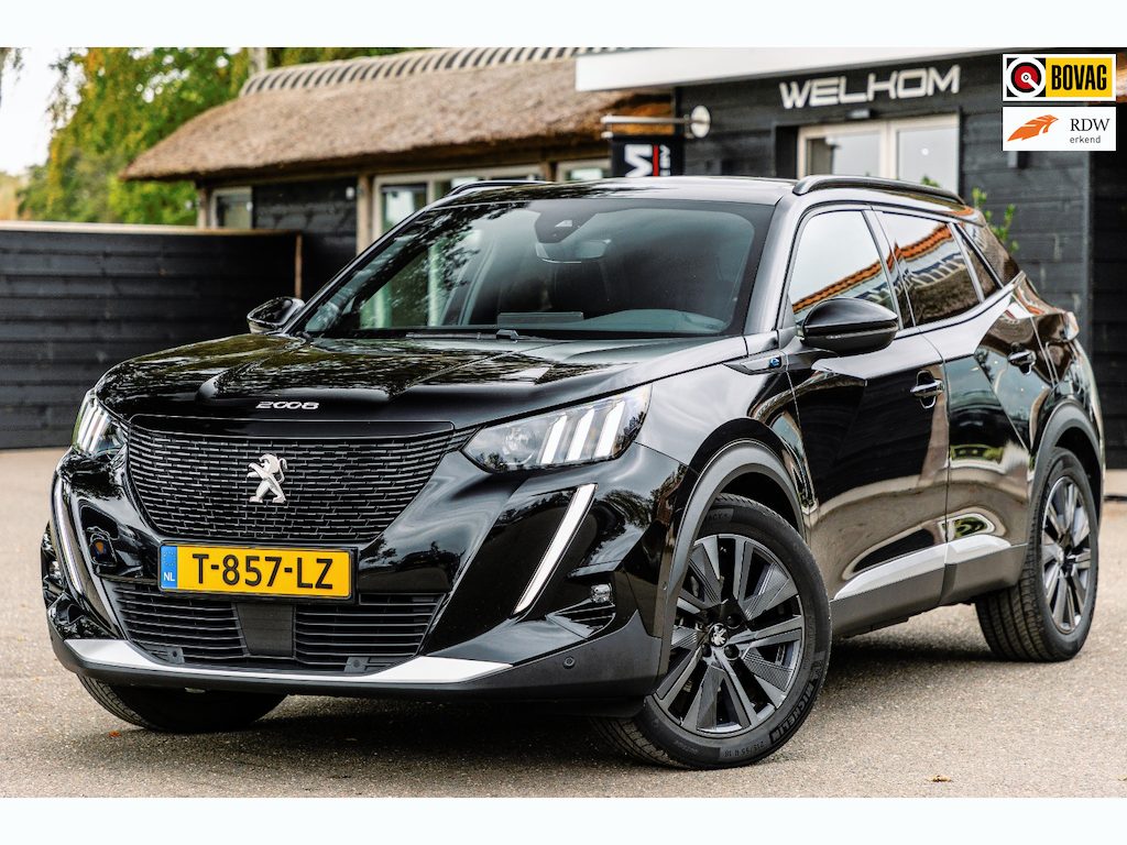 Peugeot e-2008 EV GT 50 kWh Soh 100% I Panoramadak I 360 Camera I 18 Inch I Alcantara I Zeer netjes I Geur & rookvrij