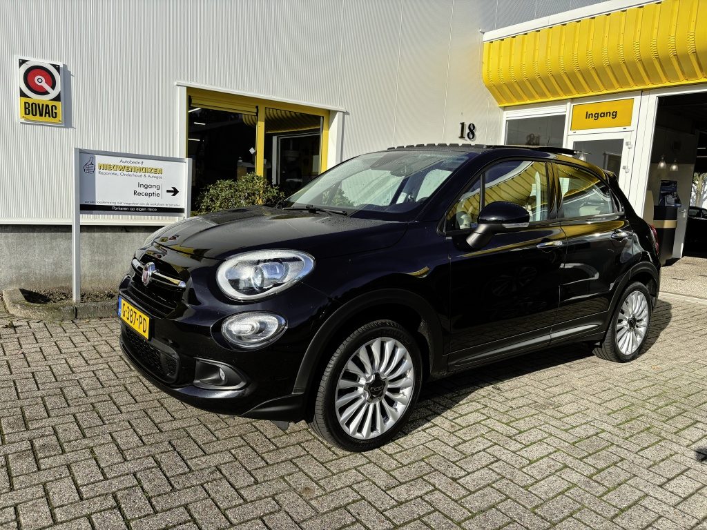 Fiat 500X Cross 1.4 T M-Air Cr.Plus 140PK LPG-G3 Panodak Leer