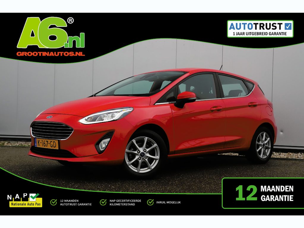 Ford Fiesta 1.0 EcoBoost Titanium 95PK LMV Carplay Android Navigatie Climate Cruise Control LED