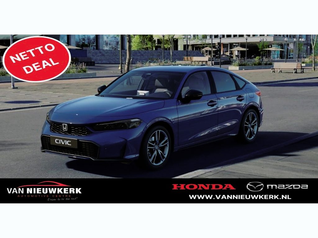 Honda Civic 2.0 HYBRID 184PK Automaat Sport Netto Deal | Bose | S+ | 27YM | Carplay & Android