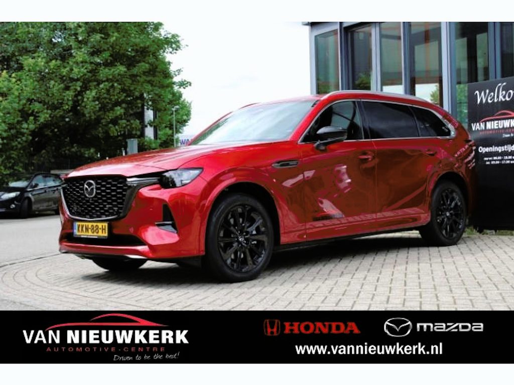 Mazda CX-80 2.5 e-Skyactiv PHEV 327pk AWD 8AT Homura Plus | Captain Chairs | CarPlay & Android | 360 Camera | HUD | ACC | Stoel verwarming & ventilatie | StuurV |