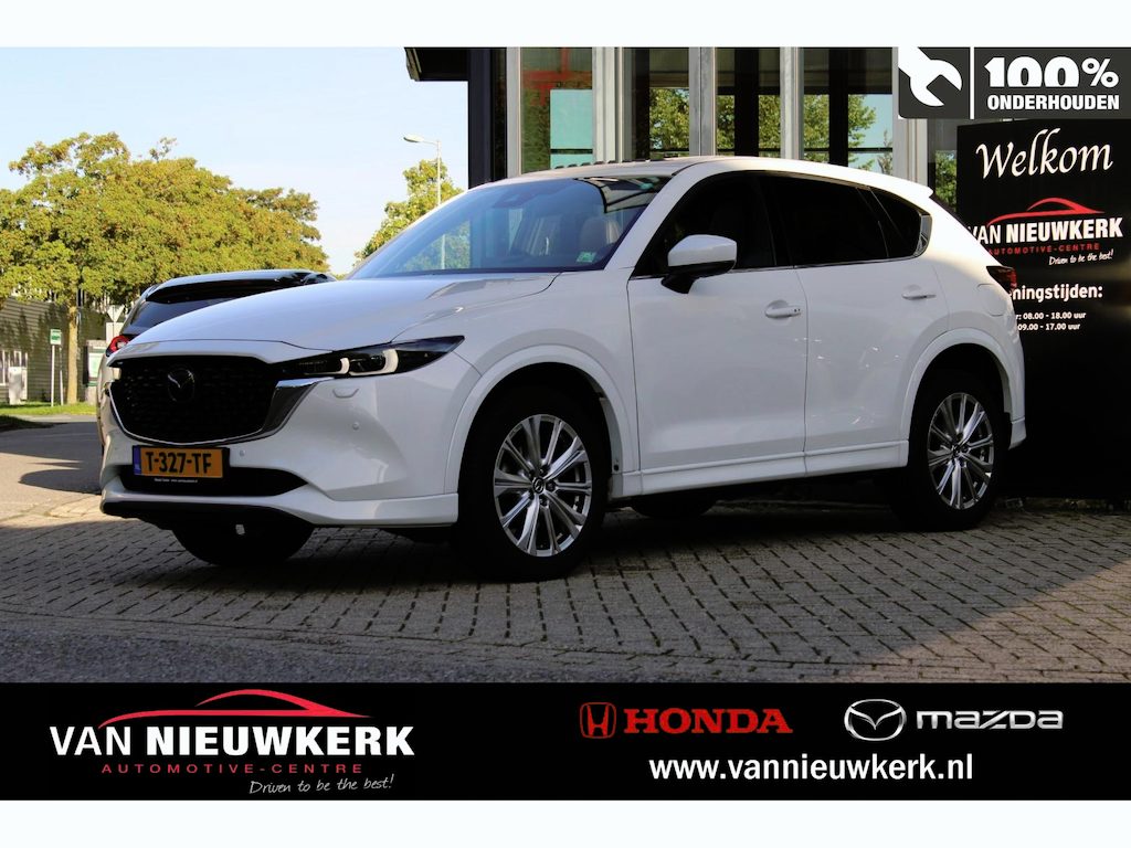 Mazda CX-5 2.0 SKYACTIV-G 165pk 2WD Aut Takumi | Sunroof, schuif-/kantel l BOSE | HUD | Carplay & Android | Memory seats | Keyless | Camera Voor & Achter |