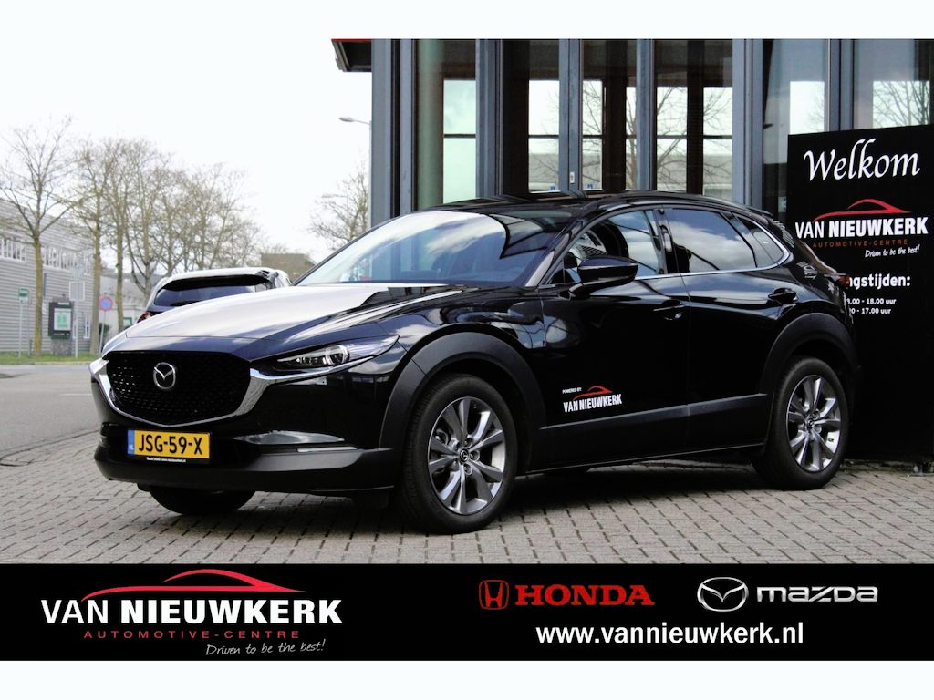 Mazda CX-30 E-Skyactiv G 140pk M Hybrid Aut Exclusive-Line | Carplay & Android | HUD | A CruiseControl | Keyless |