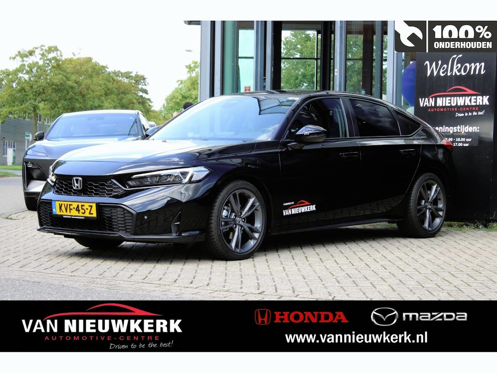 Honda Civic 2.0 HYBRID 184PK eCVT Sport | Stoel & Stuurverwarming | CarPlay & Android | Camera | Keyless |