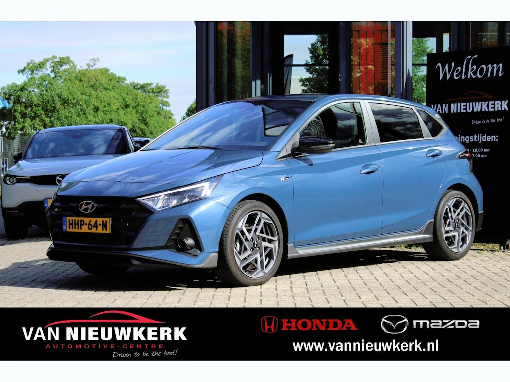 Hyundai i20 1.0 T-GDI N-Line Automaat | Carplay/Android Auto | Adaptive Cruise control | Stoel/stuuverwarming | Trekhaak |