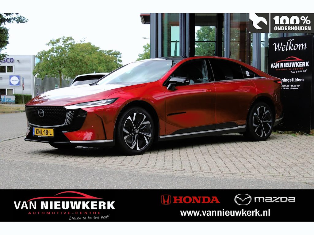 Mazda 6e 68,8kWh 258pk RWD Takumi | Panoramisch dak | 360 view | Sony Premium | HUD | A CruiseControl | Alles Keyless|