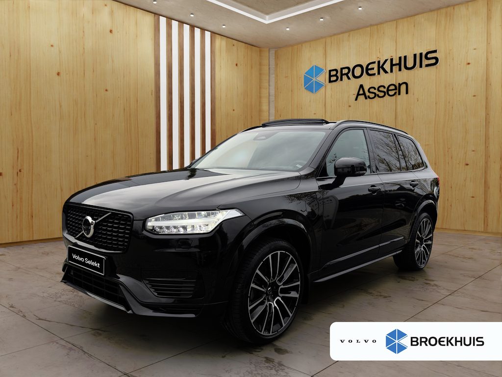 Volvo XC90 2.0 T8 Recharge AWD Ultimate Bright | Luchtvering | Trekhaak | Bowers&Wilkins | Head-up Display | Massage Stoelen | Stoel + Stuur Verwarming |