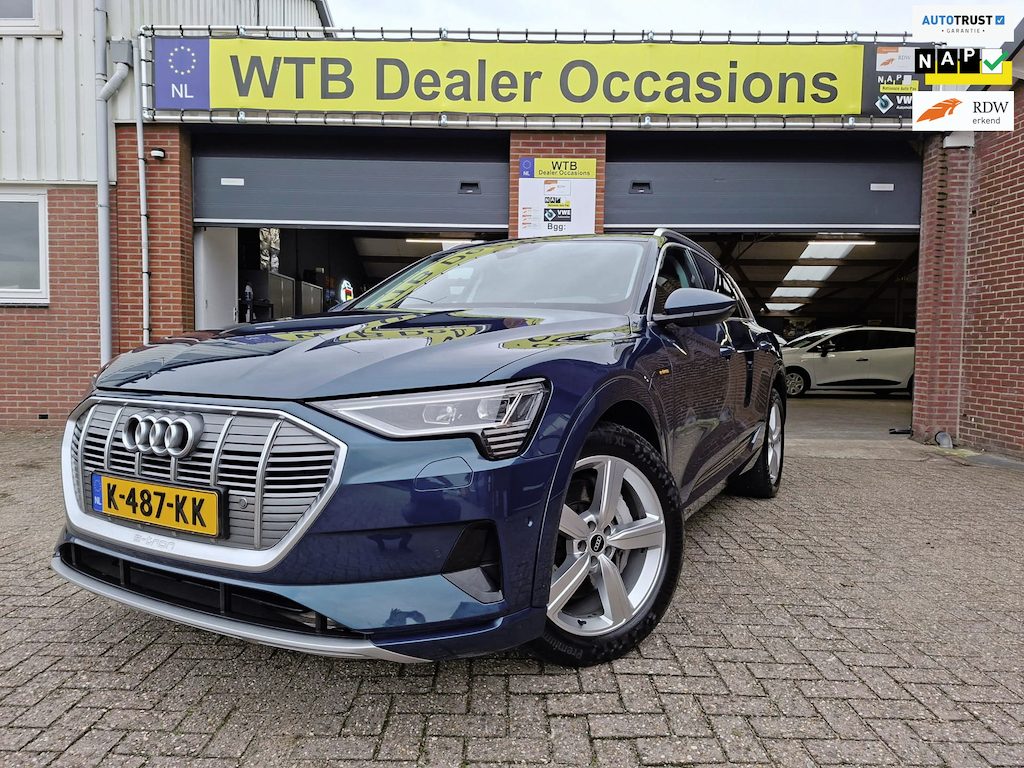 Audi E-tron 50 quattro Business edition Plus 71 kWh, Pano, 1e Eigenaar, Dealer onderhouden