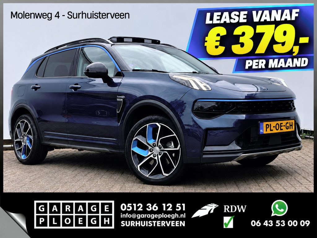 Lynk & Co 01 1.5 262pk Plug-in Pano Stoelverw Adaptive-CC 360° Nav/Cam PHEV