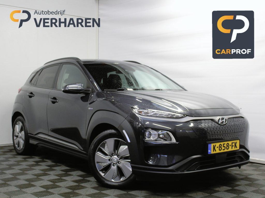 Hyundai Kona Electric EV Fashion 64 kWh CLIMATE | CARPLAY | ADAPCRUISE | LED | LMV17 | CAMERA | DAB | LEER/STOF | PDC | STOELVERW | HEAD-UP