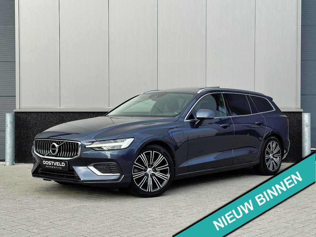 Volvo V60 2.0 T8 Twin Engine AWD Inscription Trekhaak Pano Leer Memory ACC
