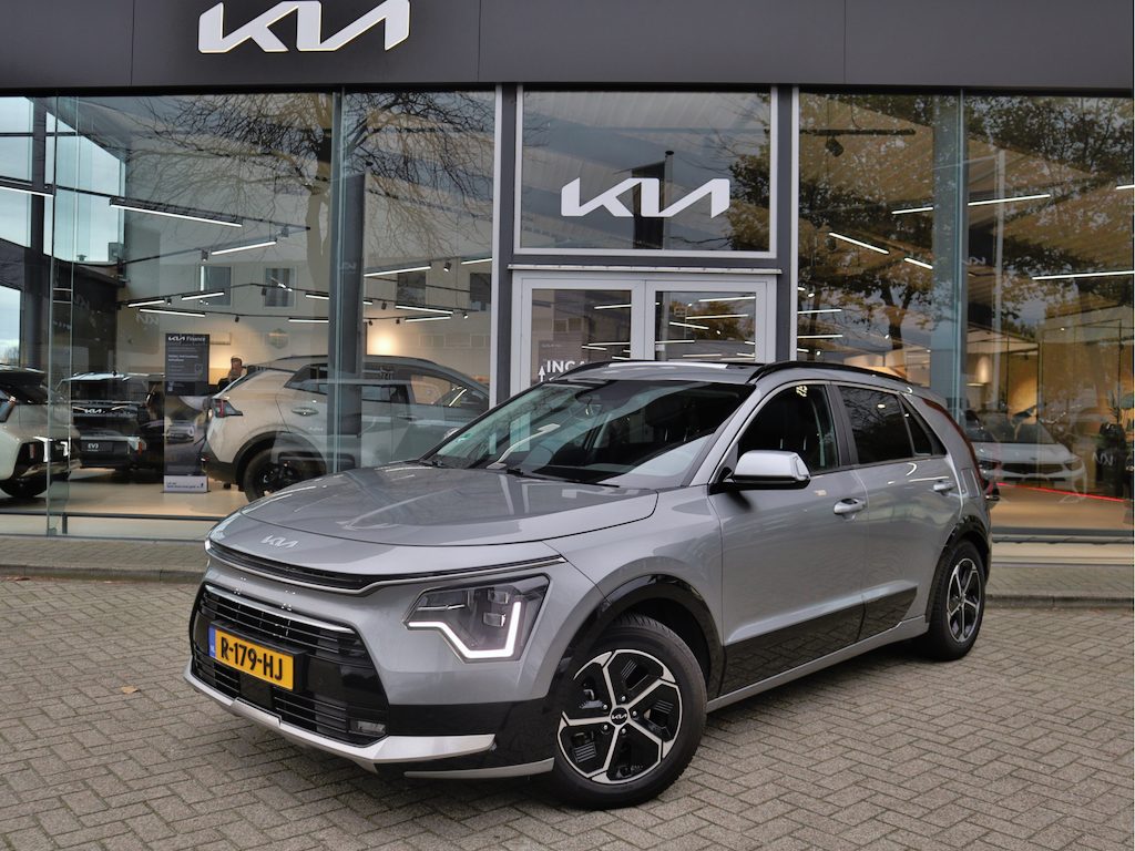 Kia Niro Hybrid 1.6 GDi DynamicPlusLine | 1ste eigenaar | Leder | Trekhaak | all seasons | Tot 10jr. Garantie |