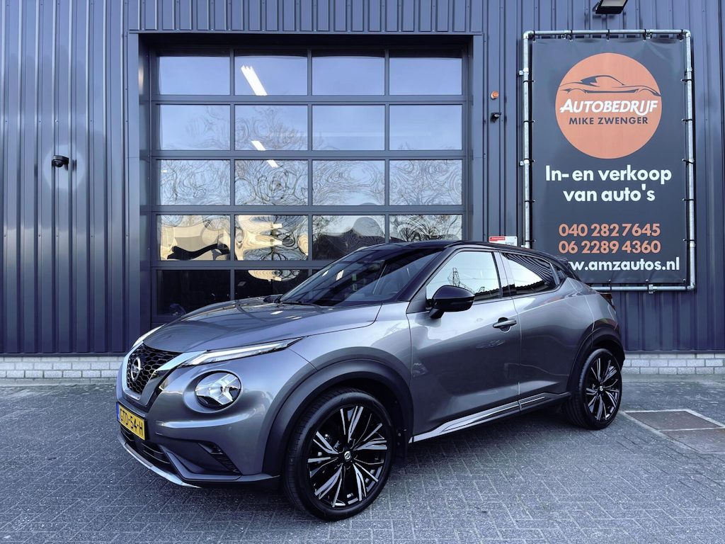 Nissan Juke 1.0 DIG-T N-Design Automaat CARPLAY|TREKHAAK|LEER|360 CAMERA|BOSE|STOELVERWARMING