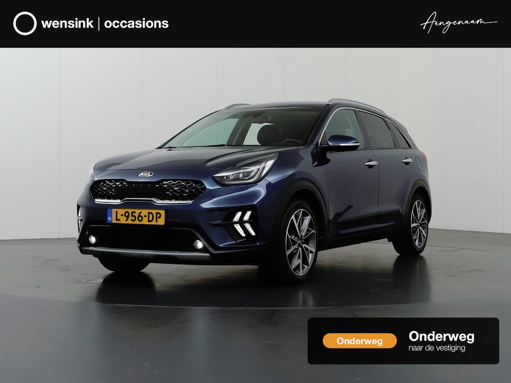 Kia Niro Hybrid 1.6 GDi DynamicPlusLine | Tekhaak | Stoel/Stuurwielverwarming | Dodehoek Detectie  | Keyless Go | Cruise Control Adaptief | Navigatie | Parkeercamera | 18"Lichtmetalen Velgen |