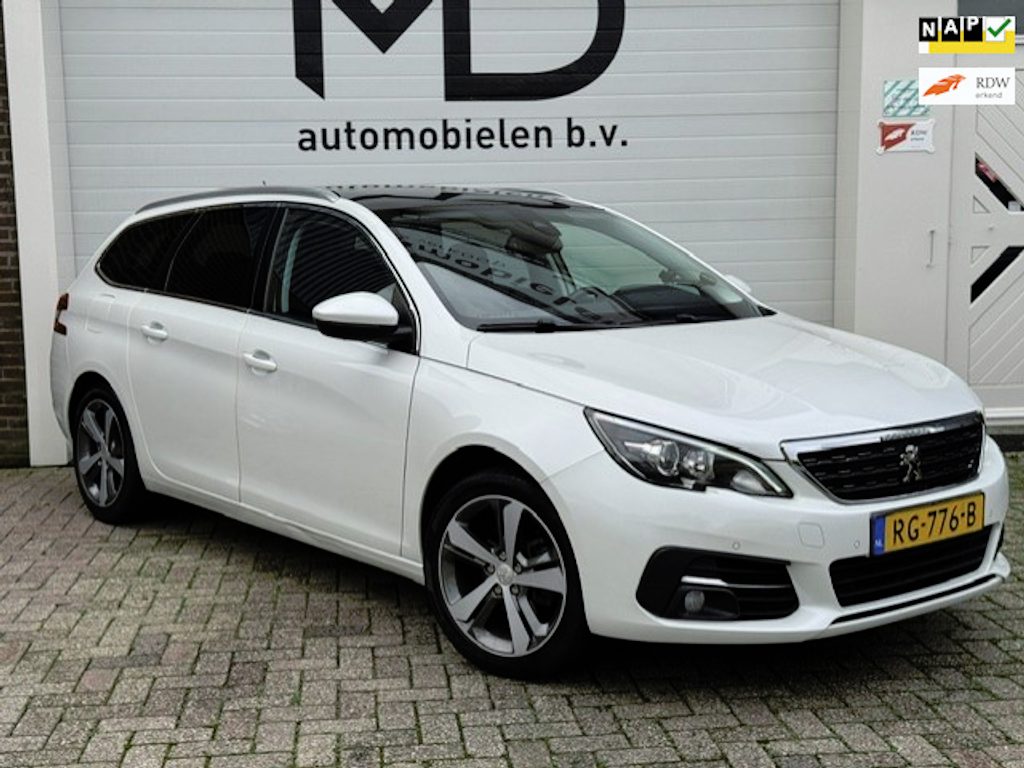 Peugeot 308 SW 1.2 Premium -Nieuwe Distributie riem-Panoramadak - Origineel Nederlands met NAP - Nieuwe APK - LED - Camera
