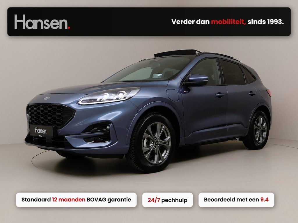 Ford Kuga 2.5 PHEV ST-Line X I Elek. Trekhaak I Panoramadak I Adaptive Cruise I Winterpakket I B&O I Verwarmde Achterbank I Dodehoekdetectie I