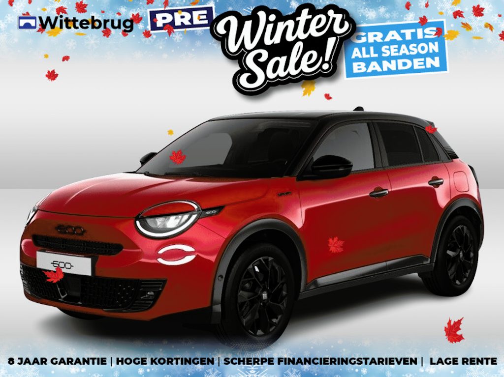 Fiat 600 1.2 Hybrid Sport DIRECT RIJDEN - RIJKLAAR - 8 JAAR GARANTIE