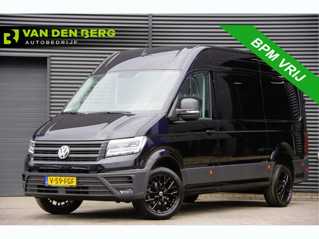 Volkswagen Crafter 35 2.0 TDI L3H3(L2H2) 3-ZITS, 177PK AUT. LED, TREKHAAK, STOELVERWARMING, ADAPT. CRUISE, CAMERA, NAVI, AIRCO, PARKEERSENSOREN, NL AUTO, NAP