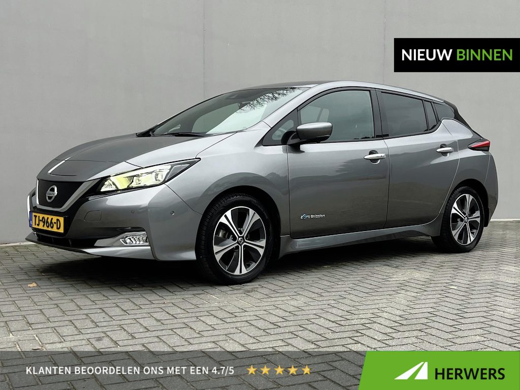 Nissan Leaf Tekna 40 kWh / 91% SOH / All Season Banden / Adaptief Cruise Control / Airco / Voor&Achter Verwarming Stoel / Multimedia Scherm / Dode Hoek Detectie / Keyless Entry&Start /