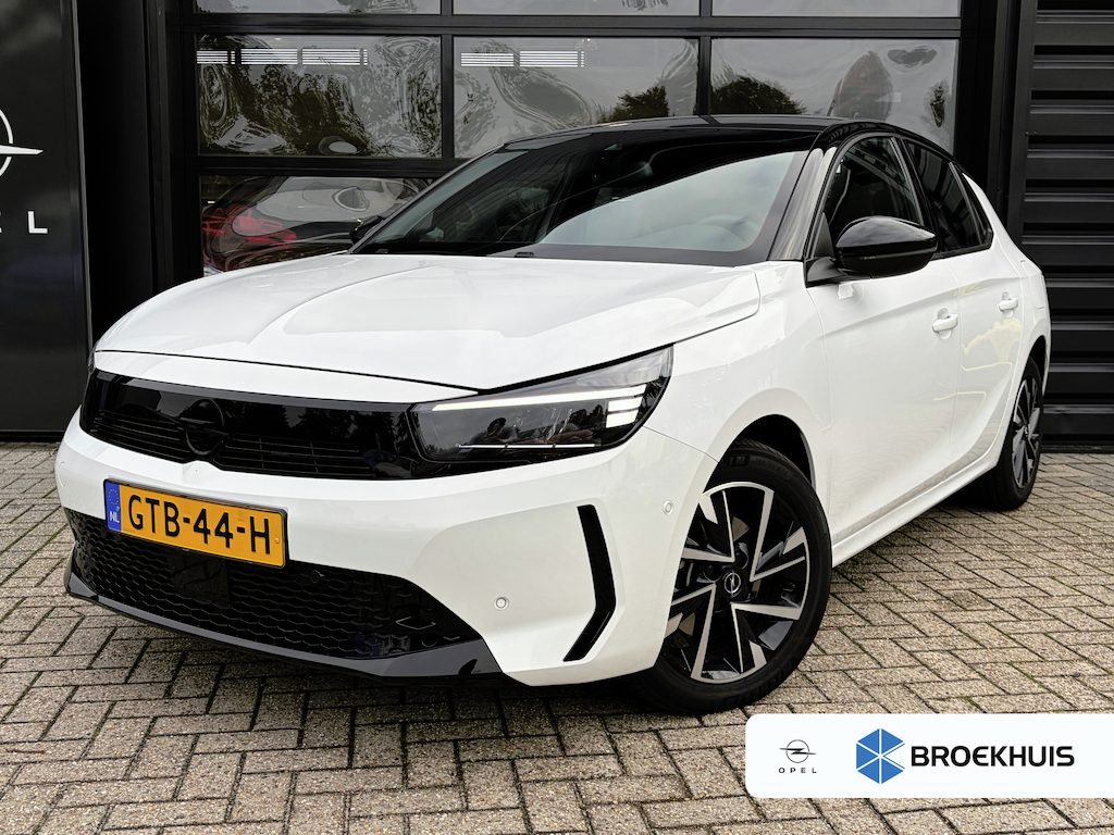 Opel Corsa 1.2 Turbo Hybrid 110 PK GS | DODEHOEK DETECTIE| CAMERA + PARKEERSENSOREN| APPLE CARPLAY/ANDROID AUTO| LED| DAB| SPORTSTOELEN| 16"LM-VELGEN| EERSTE EIGENAAR|