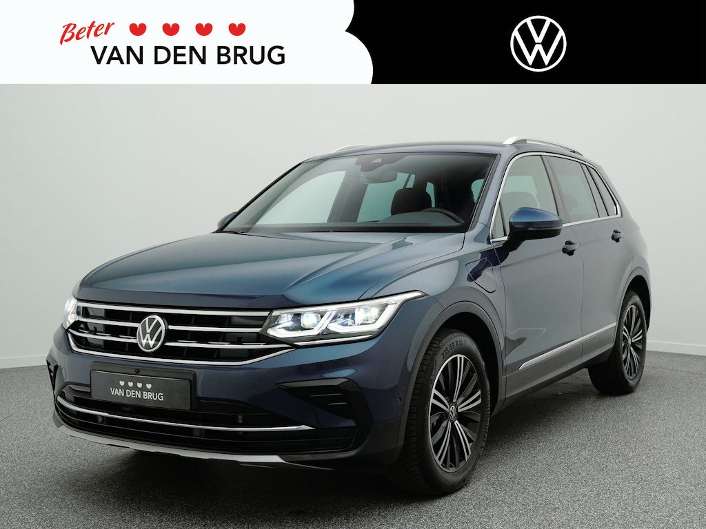 Volkswagen Tiguan 1.4 TSI eHybrid Elegance 245pk DSG | LED Matrix | Trekhaak | Navigatie | 360 Camera | Stoel- & Stuurverwarming | Keyless | Elektrische achterklep |