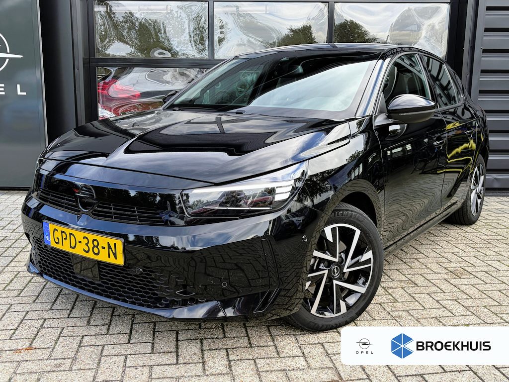 Opel Corsa 1.2 Turbo Hybrid 110 PK GS | DODEHOEK DETECTIE| CAMERA + PARKEERSENSOREN| APPLE CARPLAY/ANDROID AUTO| LED| DAB| SPORTSTOELEN| 16"LM-VELGEN| EERSTE EIGENAAR|