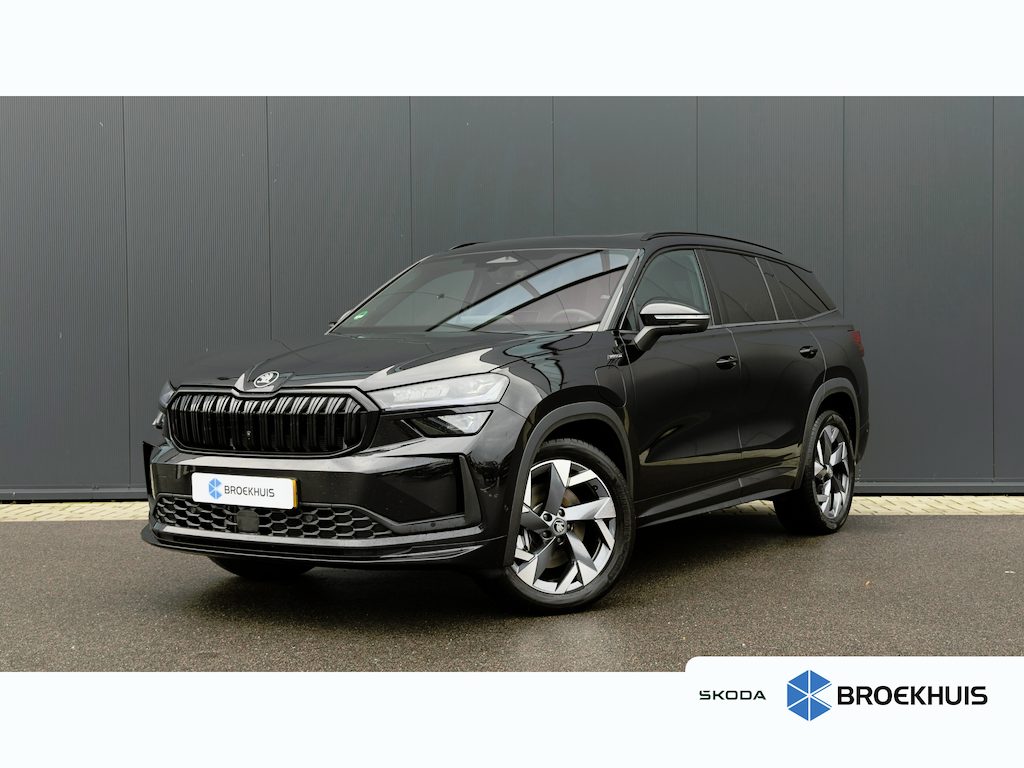 Skoda Kodiaq 204pk 1.5 TSI PHEV Sportline Business | SOH: 100% | Panoramadak | Trekhaak | Adaptive Cruise | 360 Camera | 19" |
